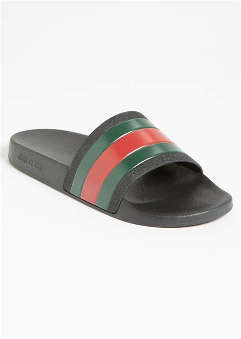 gucci n a pursuit 72 sport slide|saks fifth avenue Gucci slides.